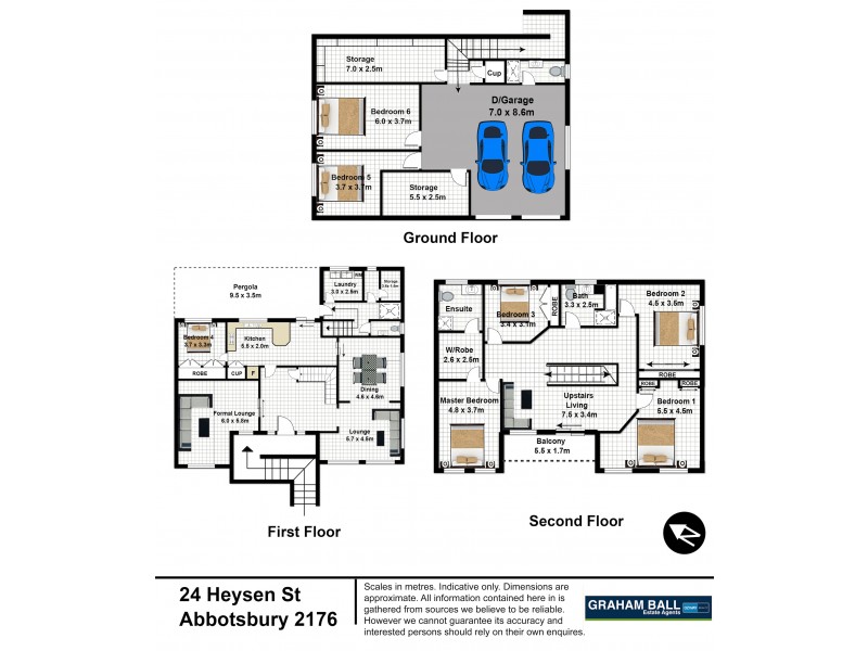24 Heysen Street, Abbotsbury NSW 2176 Floorplan