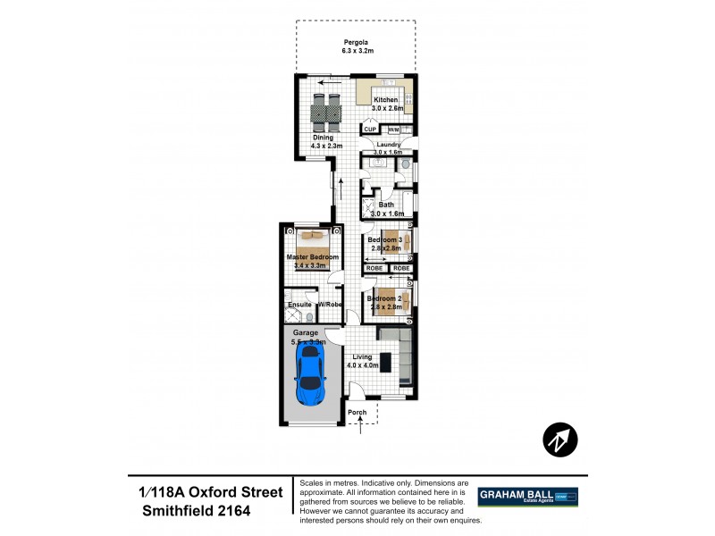 1/118A Oxford Street, Smithfield NSW 2164 Floorplan