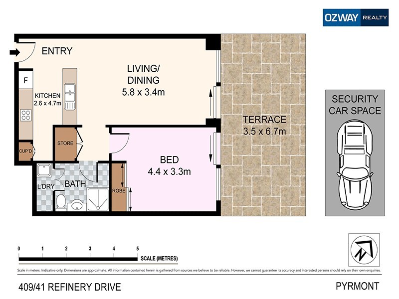 Pyrmont NSW 2009 Floorplan