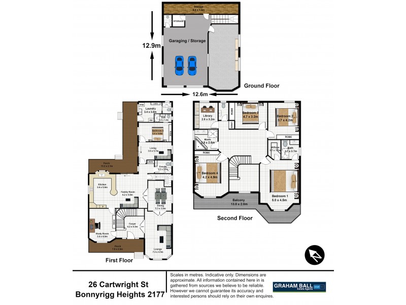 26 Cartwright Street, Bonnyrigg Heights NSW 2177 Floorplan