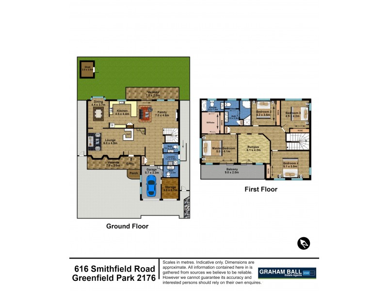 616 Smithfield Road, Greenfield Park NSW 2176 Floorplan