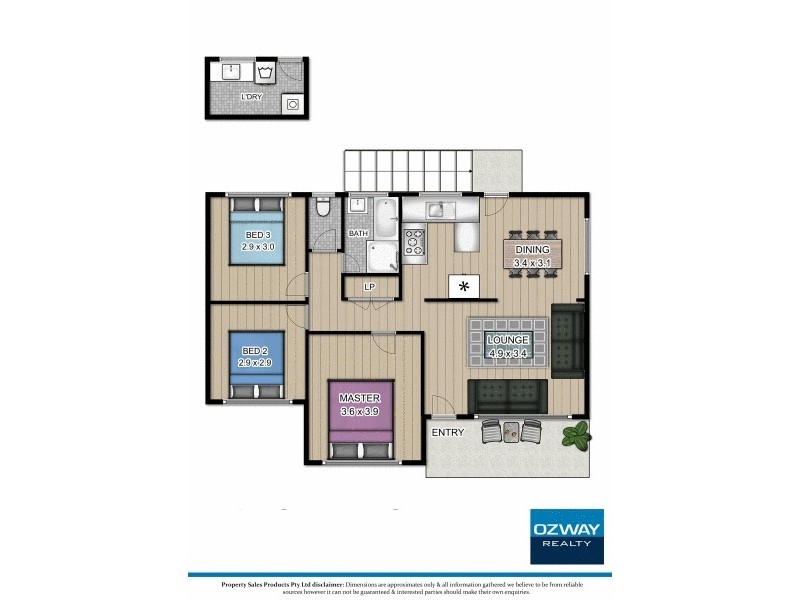 45 George Avenue, Bulli NSW 2516 Floorplan