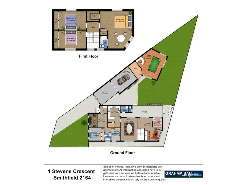 1 Stevens  Crescent, Smithfield NSW 2164 Floorplan