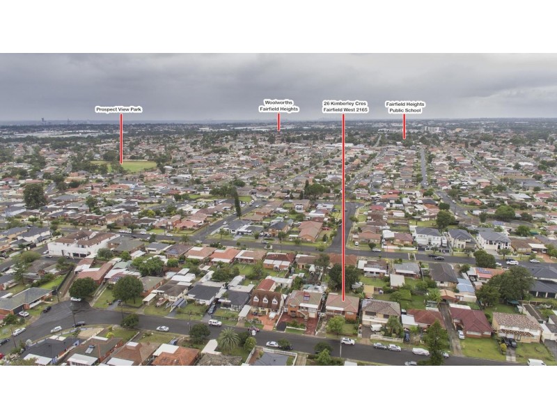 26 Kimberley Crescent, Fairfield NSW 2165