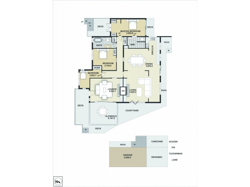 716-718 Lawrence Hargrave Drive, Coledale NSW 2515 Floorplan