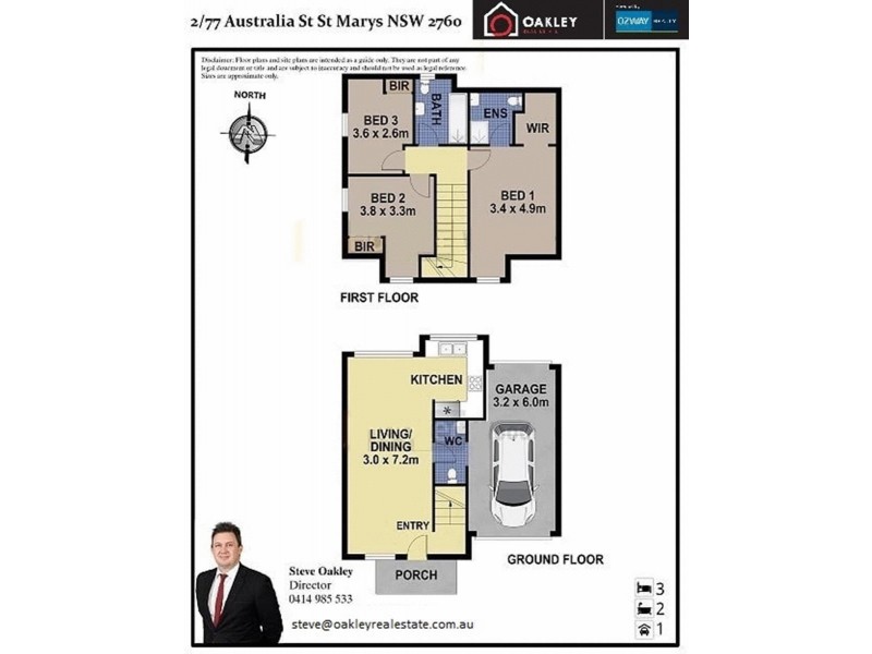 2/77 Australia Street, St Marys NSW 2760 Floorplan