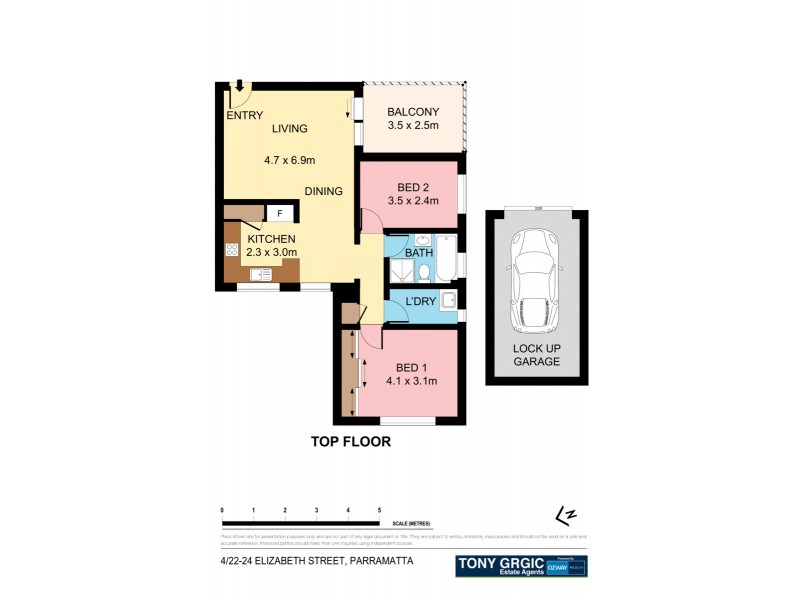 4/22-24 Elizabeth Street, Parramatta NSW 2150 Floorplan