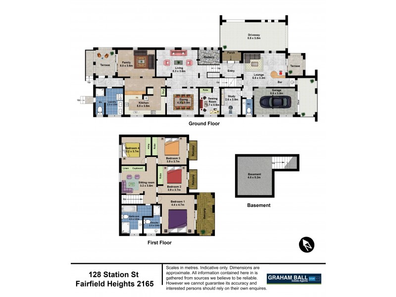 128 Station Street, Fairfield Heights NSW 2165 Floorplan