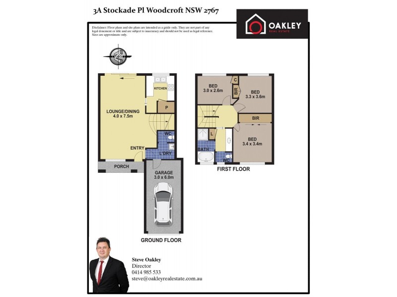 3A Stockade Place, Woodcroft NSW 2767 Floorplan