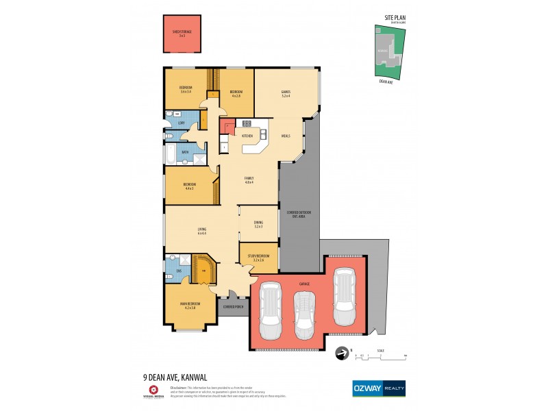 9 Dean Avenue, Kanwal NSW 2259 Floorplan