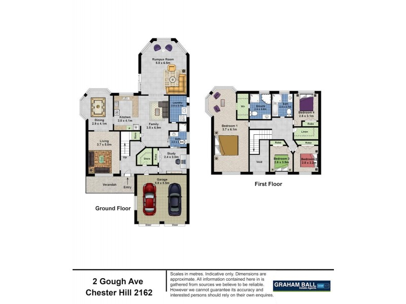 2 Gough Avenue, Chester Hill NSW 2162 Floorplan