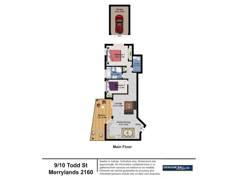 9/10-10a Todd Street, Merrylands West NSW 2160 Floorplan