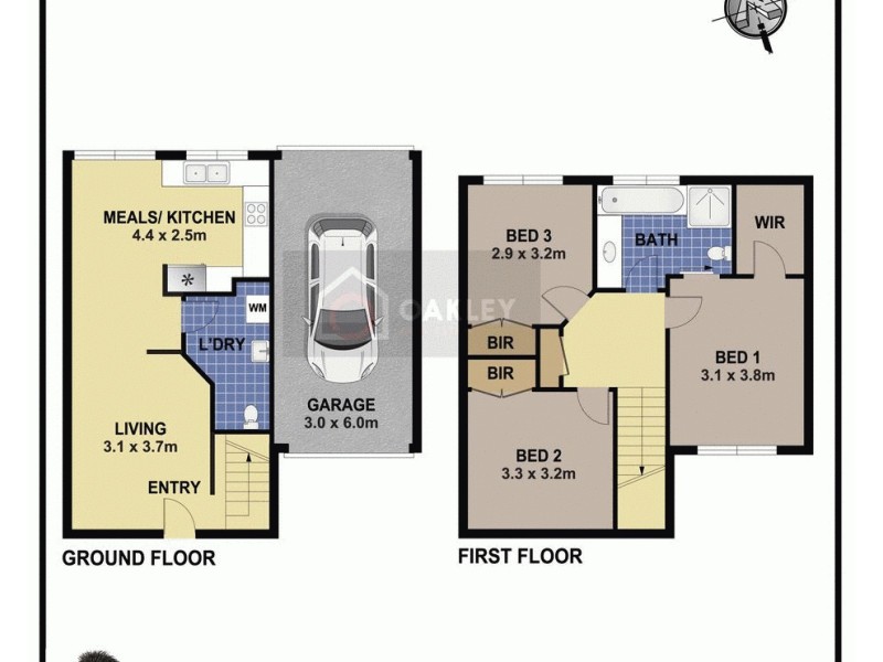 3/33 Doonside Crescent, Blacktown NSW 2148 Floorplan
