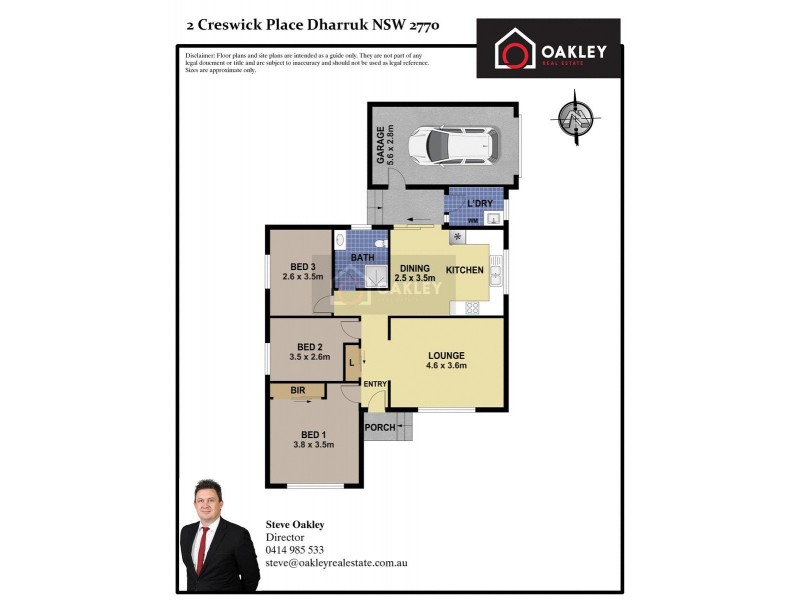2 Creswick Place, Dharruk NSW 2770 Floorplan
