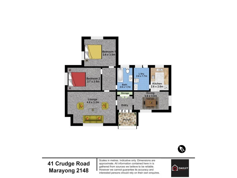 41 Crudge  Road, Marayong NSW 2148 Floorplan