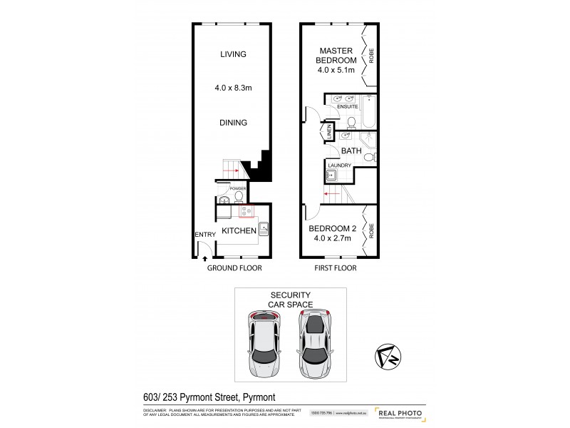 603/243-271  Pyrmont Street, Pyrmont NSW 2009 Floorplan