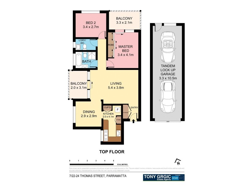 7/22-24  Thomas Street, Parramatta NSW 2150 Floorplan