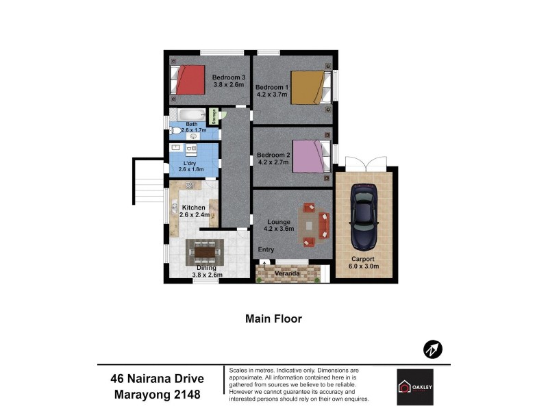 46 Nairana  Drive, Marayong NSW 2148 Floorplan