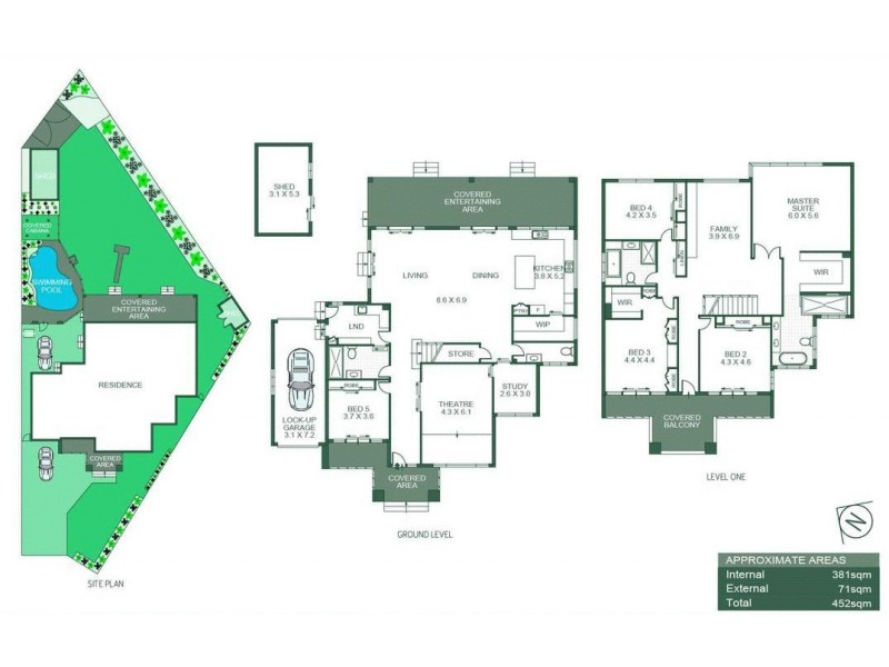 9 Kaluna Avenue, Smithfield NSW 2164 Floorplan