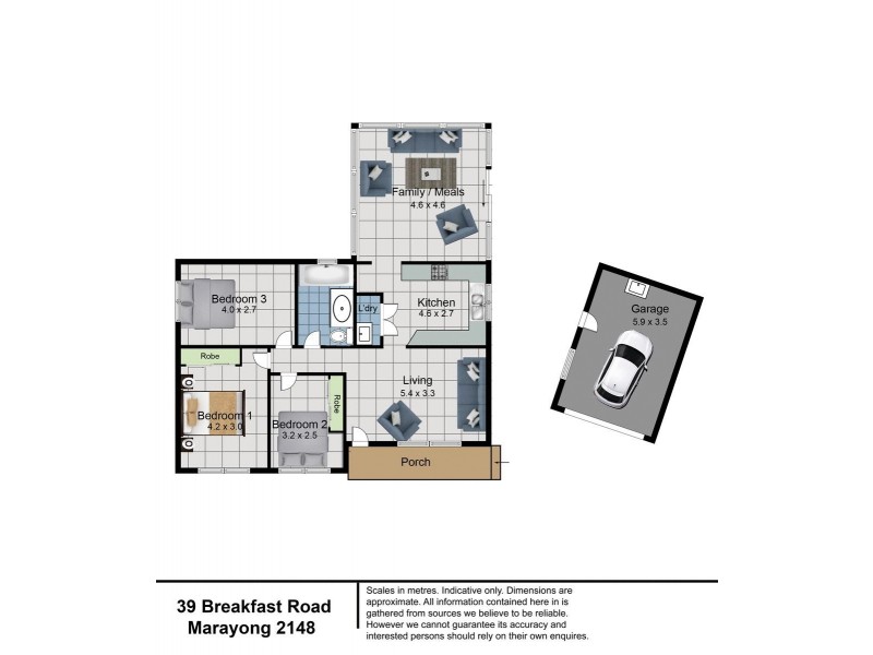 39 Breakfast Road, Marayong NSW 2148 Floorplan