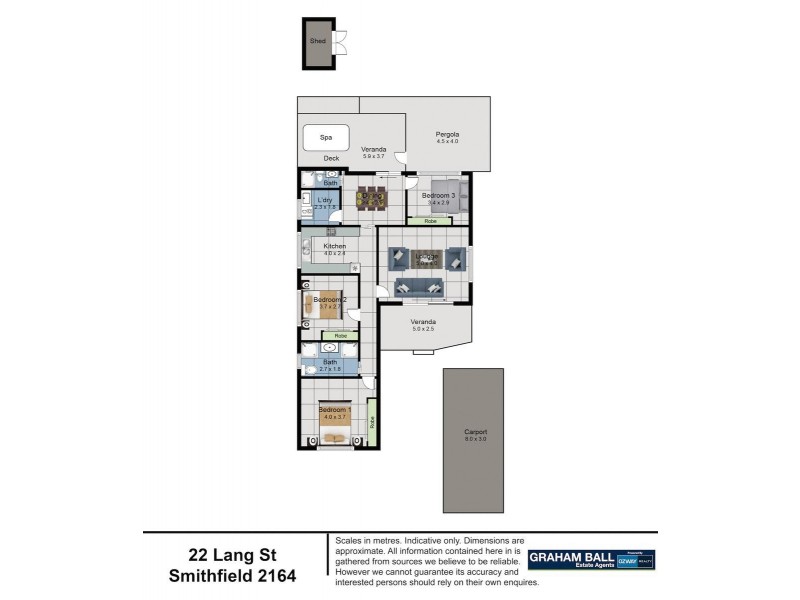 22  Lang Street, Smithfield NSW 2164 Floorplan