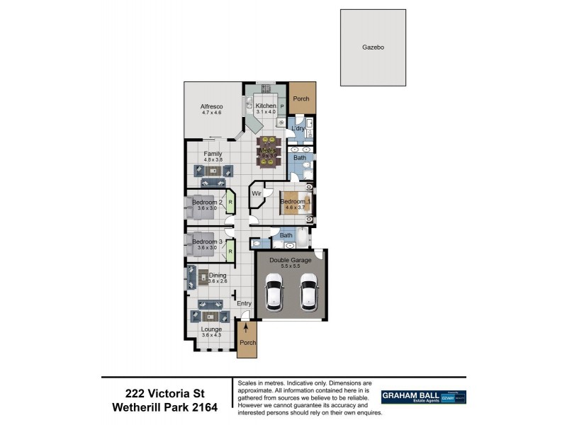 222 Victoria Street, Wetherill Park NSW 2164 Floorplan