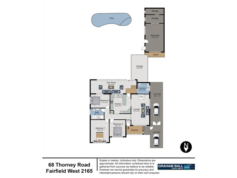 68 Thorney Road, Fairfield West NSW 2165 Floorplan