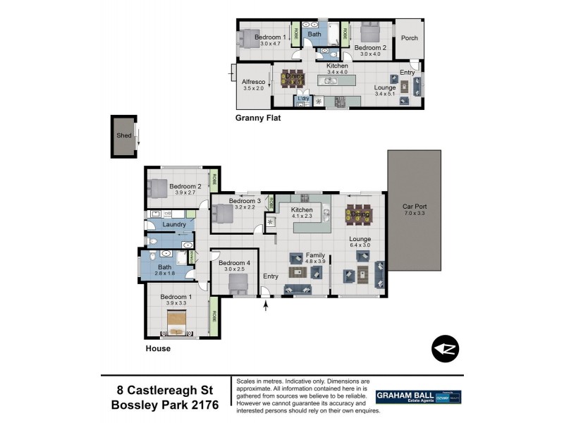 8 Castlereagh Street, Bossley Park NSW 2176 Floorplan