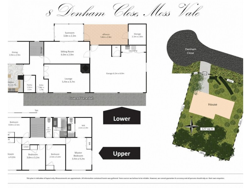 8 Denham Close, Moss Vale NSW 2577 Floorplan