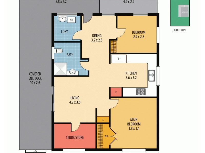 7 Rockleigh Street, Wyong NSW 2259 Floorplan