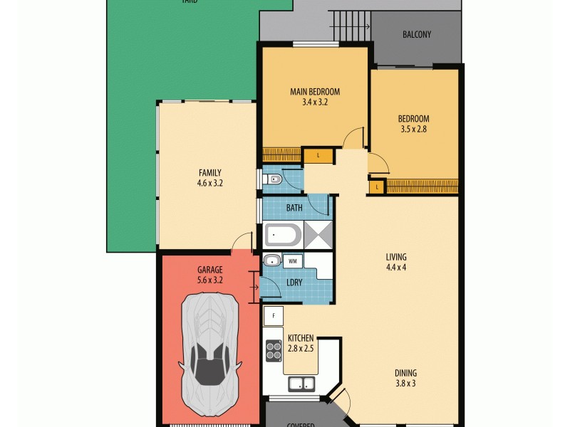 17/1 Dan Close, Gorokan NSW 2263 Floorplan