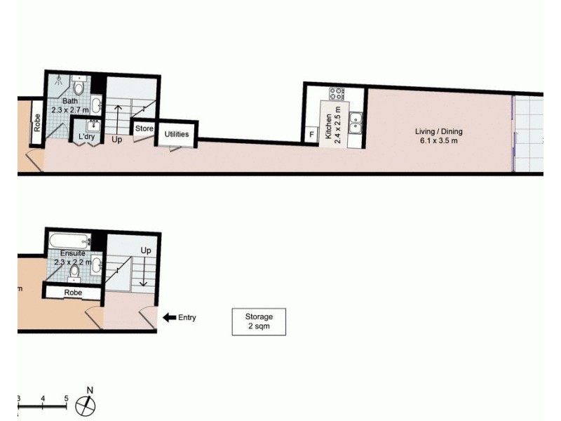 39/107-121 Quay Street, Sydney NSW 2000 Floorplan