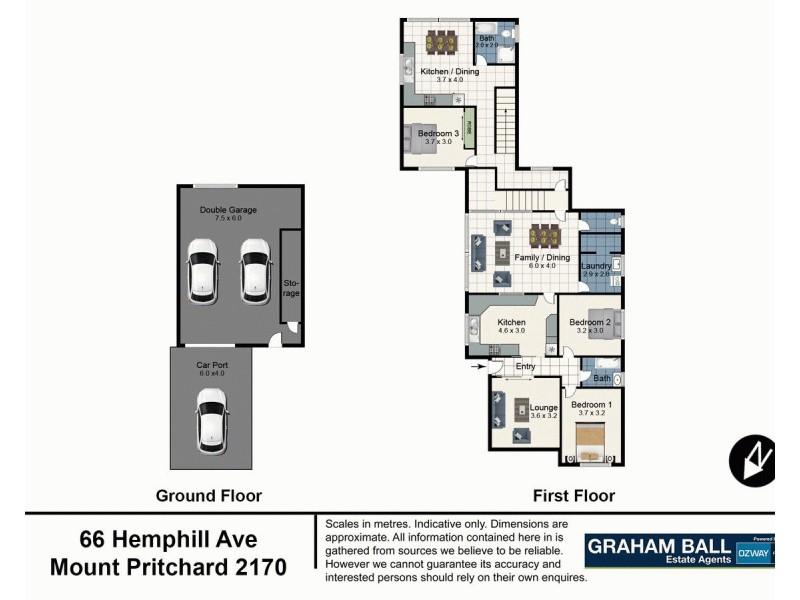 66 Hemphill Avenue, Mount Pritchard NSW 2170 Floorplan