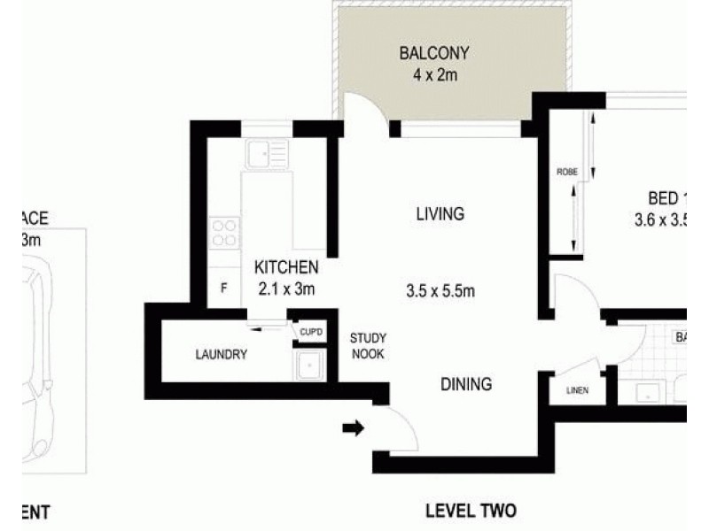 8/1 Mosman Street, Mosman NSW 2088 Floorplan