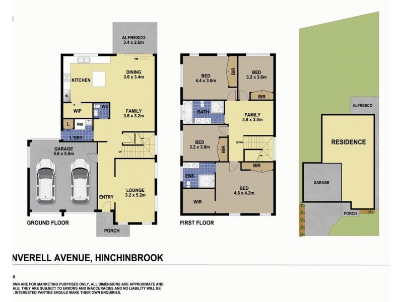 47 Inverell Avenue, Hinchinbrook NSW 2168 Floorplan