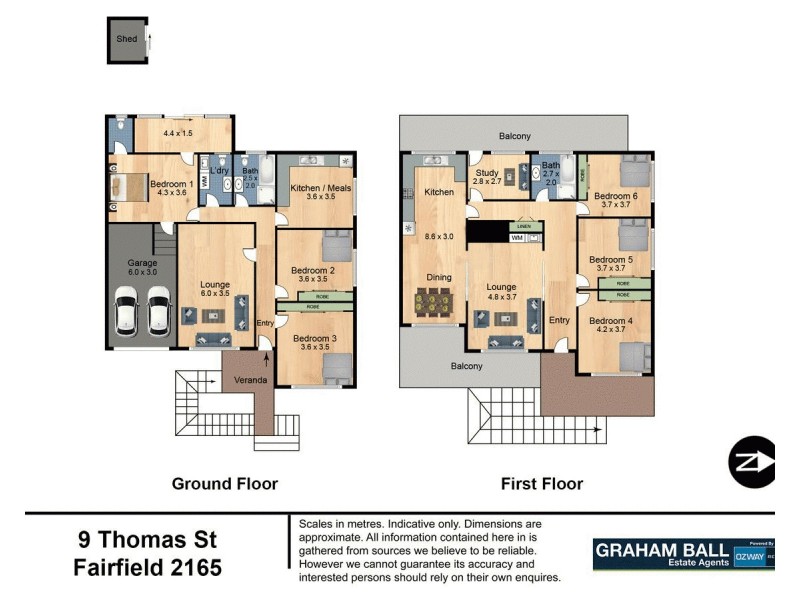 9 Thomas Street, Fairfield NSW 2165 Floorplan
