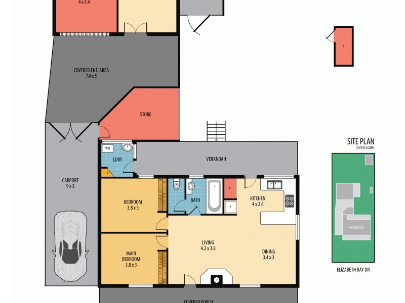 28 Elizabeth Bay Drive, Lake Munmorah NSW 2259 Floorplan