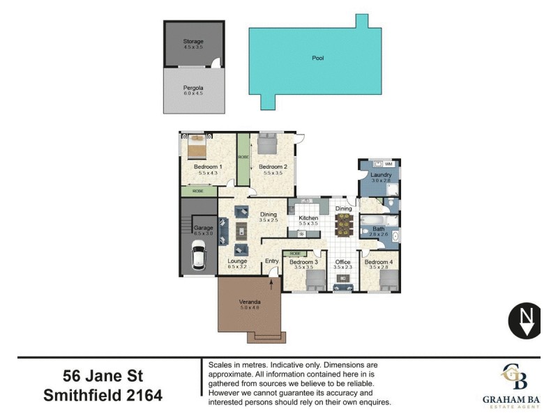 56 Jane Street, Smithfield NSW 2164 Floorplan