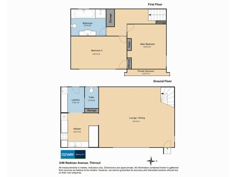 3/46 Redman Avenue, Thirroul NSW 2515 Floorplan