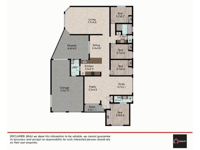 7 Stockade Place, Woodcroft NSW 2767 Floorplan
