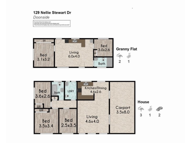 129 Nellie Stewart Drive, Doonside NSW 2767 Floorplan