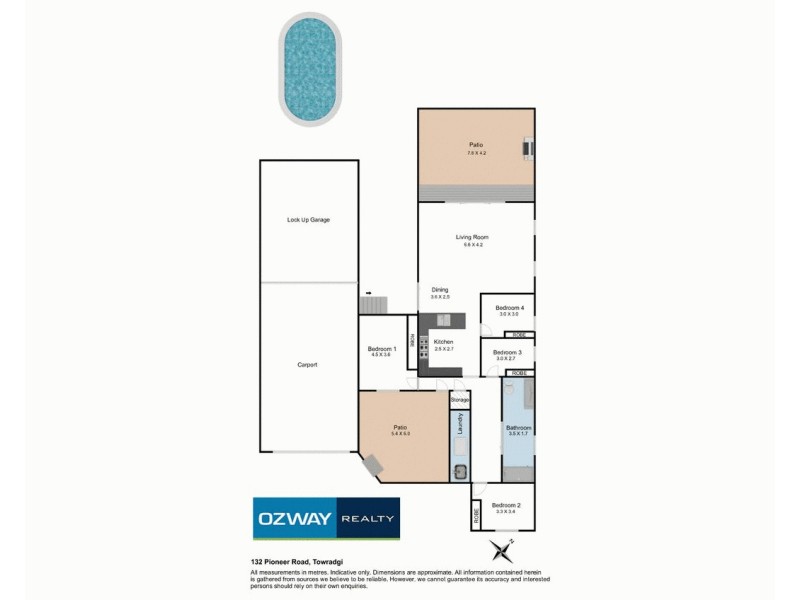 132 Pioneer Road, Towradgi NSW 2518 Floorplan
