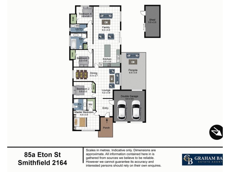 85a Eton  Street, Smithfield NSW 2164 Floorplan