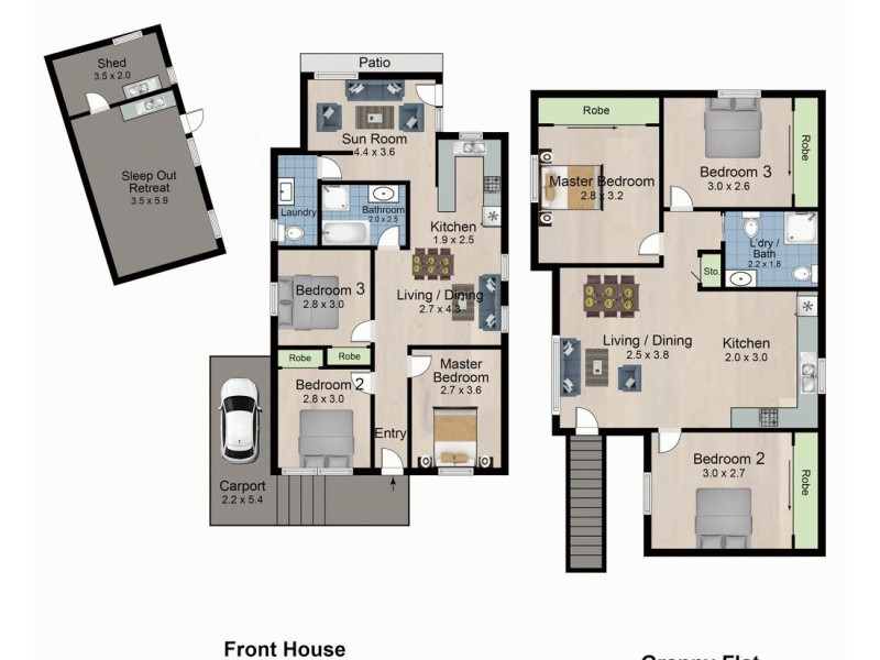 6 Cahill Street, Smithfield NSW 2164 Floorplan