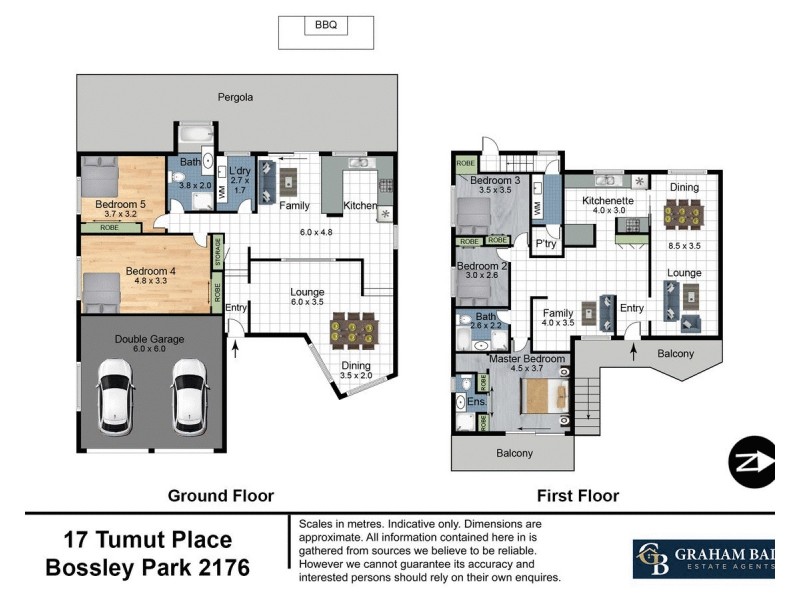 17 Tumut Place, Bossley Park NSW 2176 Floorplan