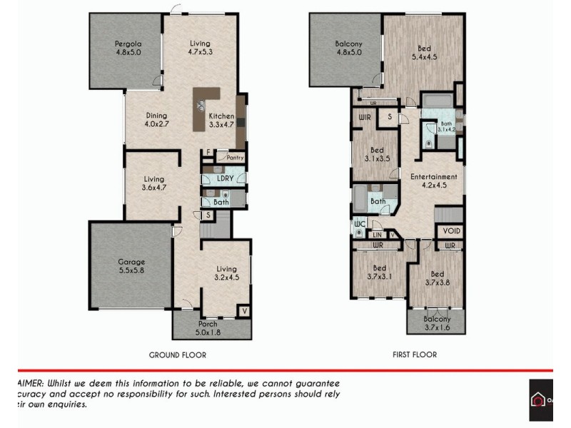 59  Sebastian Crescent, Colebee NSW 2761 Floorplan