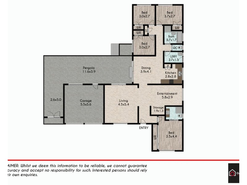 15 Tanner  Place, Minchinbury NSW 2770 Floorplan