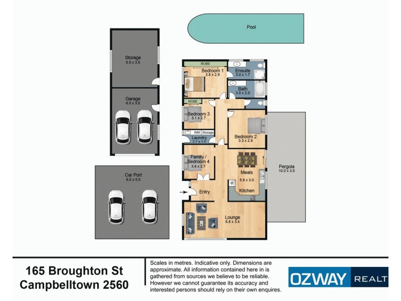 165 Broughton Street, Campbelltown NSW 2560 Floorplan