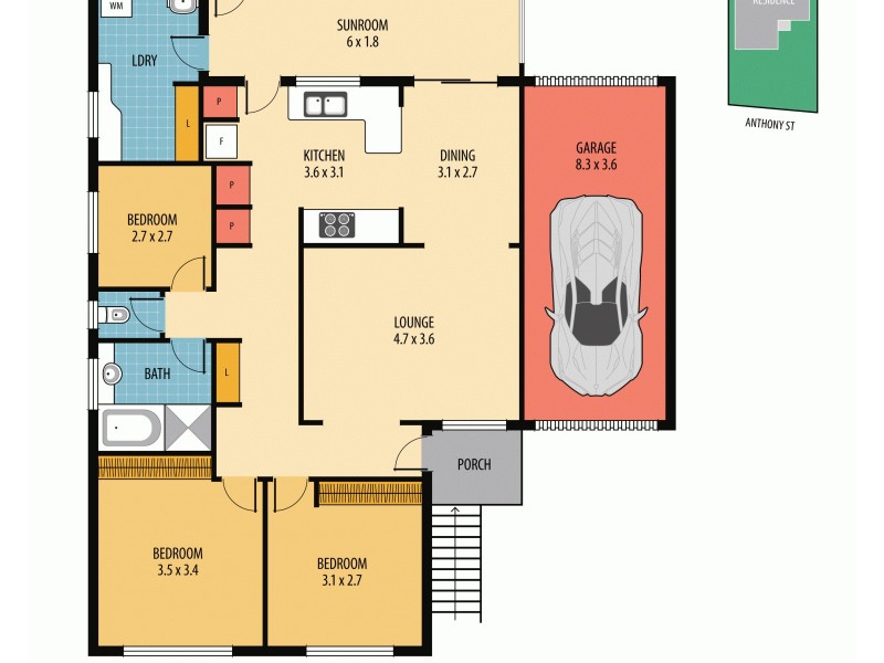 10 Anthony Street, Lake Munmorah NSW 2259 Floorplan