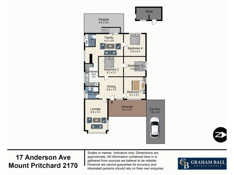 17 Anderson Avenue, Mount Pritchard NSW 2170 Floorplan
